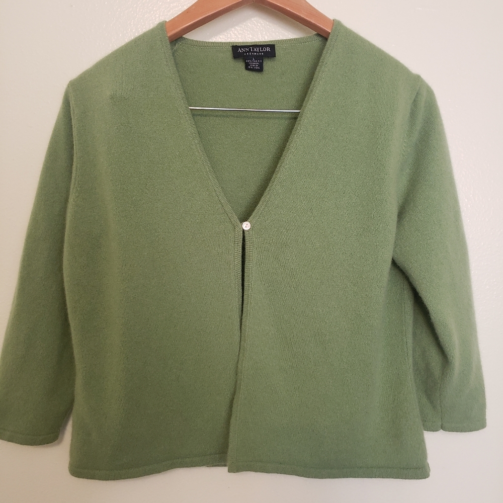 Cashmere 3/4 sleeve sweater